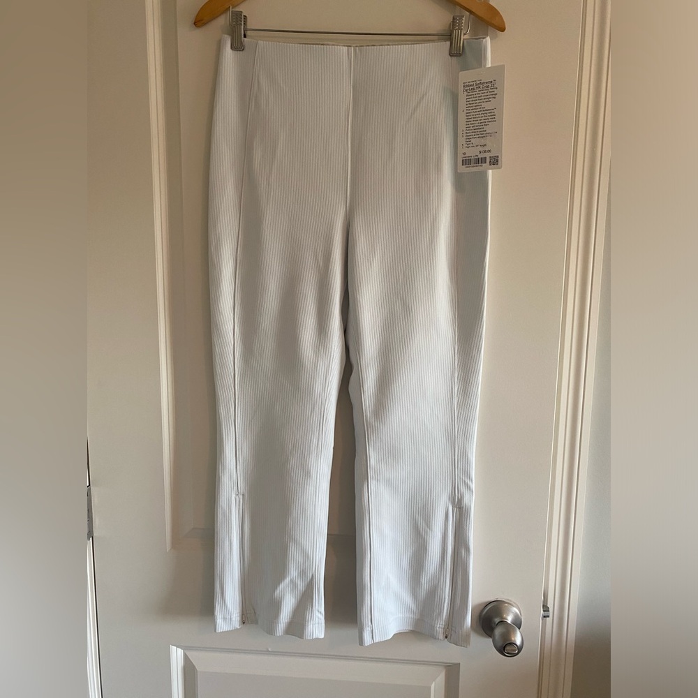 Lululemon Athletica White Cropped Pants